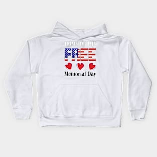 Home of the free Kids Hoodie